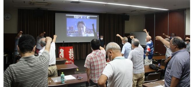 昨年上回る  23秋闘要求提出１０２支部36支部が回答引き出し